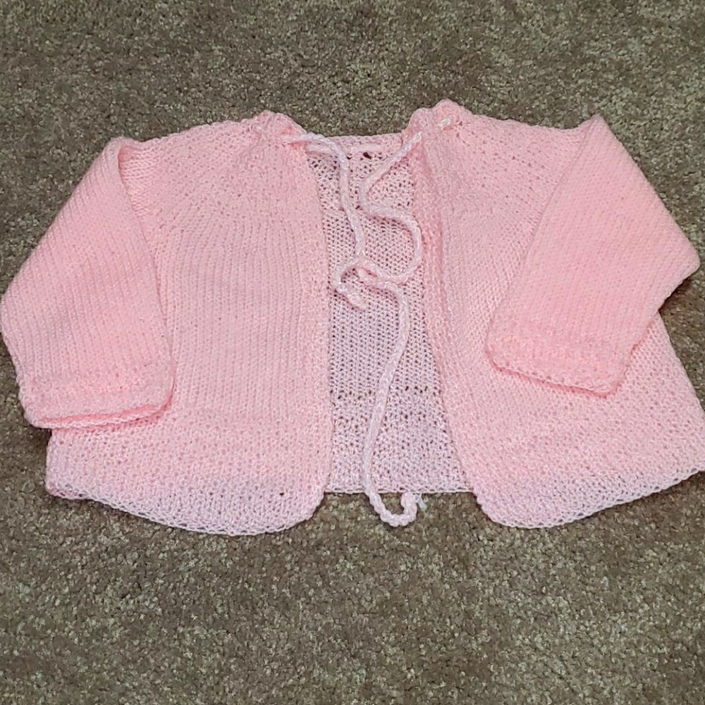 Handmade baby sweater